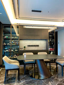 Ljojo Marble LED Chandelier: Modern Luxury Style Pendant Lamp for Dining Room, Kitchen, Bedroom