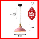 Nordic Color Macaron Chandelier LED Lamp, Modern Dining Table Bedroom Bar Cafe, Multi-color Optional by Ljojo