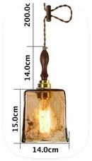 Ljojo 4W LED Wall Lamp Sconce with Knob Switch for Bedroom & Living Room Lighting