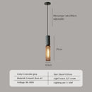 Industrial Pendant Light Retro Multihead Cement Hanging Fixture for Living Room, Bedroom, and Dining Room by Ljojo