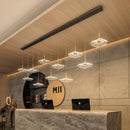 LED Lotus Leaf Restaurant Chandelier | Modern Creative Bar Lighting by Ljojo
