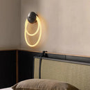 LED Nordic Bedroom Lamp Minimalist Silicone Line Lighting Ljojo
