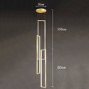 Modern Minimalist LED Ceiling Chandelier Lamps | Square Suspension Pendant Lights by Ljojo