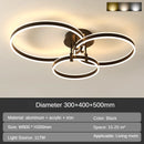 Modern LED Ceiling Light Chandelier for Living Room Bedroom by Ljojo White Simple Home Decor Lighting