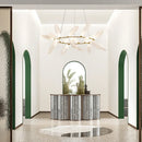 Ljojo Luxury Glass Chandelier for Indoor Spaces