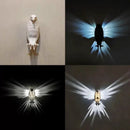 Eagle Owl Light Projection 3D Printed Night Light LED Wall Lamp by Ljojo