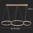 Ljojo LED Pendant Chandeliers for Modern Home Decor and Indoor Lighting