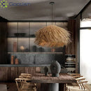 Hand-woven Bamboo Pendant Lights Chandelier for Home Decor by Ljojo