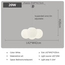 Ljojo Minimalist Flush Mount Ceiling Lamp with E27 Bulb Holder for Home, Hotel, Bedroom