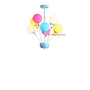Ceiling Light LED Colourful Balloon Kawaii Cartoon Lamp for Boy Girl Room Decor by Ljojo
