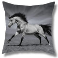 Fine Horse Print Cushion Cover for Home Decor by Ljojo