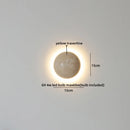 Japanese Wabi-Sabi Style Yellow Cave Stone LED Wall Lamp for Bedroom by Ljojo