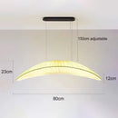 Ljojo LED Pendant Light Modern Stylish Sailboat Chandelier for Home Decoration