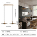 Ljojo Minimalist Black Wooden Flying Saucer Pendant Light LED Gu10 Home Decor