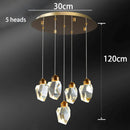 Ljojo LED Pendant Lamp Chandelier - Stylish Indoor Lighting for Living Room Decor