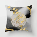 Golden Tree Forest Pillow Case by Ljojo: Car/Home Sofa Bed Decor, 45x45cm Decorative Cushion Cover