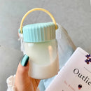 Ljojo Mini Glass Shaker Cup with Handle and Lid