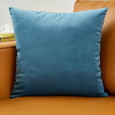 Blue Velvet Throw Pillow Cover - Ljojo Home Decoration Pillowcase