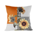 Abstract Line Drawing Girls Print Cushion Cover 45x45cm by Ljojo