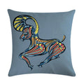 Gemini Libra Taurus Pillow Case by Ljojo: Linen Sofa Car Decorative Cover