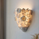 LED Resin Rose Wall Lamp - Elegant Atmosphere Light for Home Decor by Ljojo