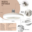 Ljojo 3-in-1 Ceiling Fan Light with Remote Control for Home, AC85-265V