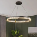 Black Acrylic LED Pendant Light for Home Decor by Ljojo