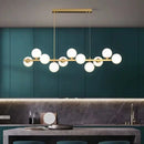Dinning Room Bubble Glass LED Pendant Light | Nordic Bar Chandelier Art Home Decor | Ljojo