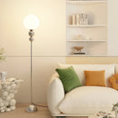 Ljojo LED Floor Lamp Cream Modern Elegant Living Room Bedroom Lighting