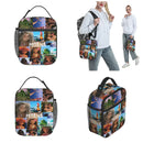 Ljojo Moana Insulated Lunch Bag - Kids Cartoon Movie Theme - Thermal Cooler Lunch Box