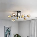 Ljojo LED Chandelier for Bedroom Living Room Study Home Lamps