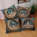 Ljojo 3D Castle Crescent Moon Pillowcase - Home Room Decoration