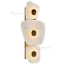 Ljojo Marble Wall Sconce Lights for Bedroom Living Room, Modern Background Lighting