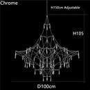 Ljojo Italian Minimalist LED Starry Sky Ceiling Pendant Light Chandelier Fixtures