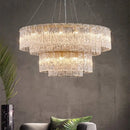Ljojo Modern Glass Chandelier Lamp Luxury Home Decor Lighting Living Room