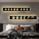 Ljojo LED Light Painting Wall Decor for Bedroom and Living Room - Long Illuminated Background