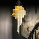 Modern Spiral Led Chandeliers Lighting Living Dining Room Pendant Lights Luminaria by Ljojo