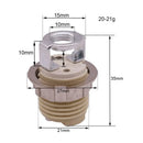 G9 Ceramic Lamp Holder Socket 110-240V Halogen Lighting Accessories by Ljojo