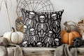 Halloween Skeleton Pattern Throw Pillow Cover by Ljojo: Sofa Bedroom Car Cushion Cover