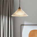Ljojo LED Glass Chandelier for Bedside Bar Dining Room Home Decoration