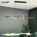 Ljojo Long Ceiling Chandelier for Dining Living Room Pendant Lamp