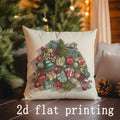 Christmas Cartoon Pillow Covers for Home Decor by Ljojo: Sofa, Bedroom, Car.