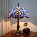 Ljojo 12“ Stained Glass Table Lamp - Bedroom, Living Room, Office Decor