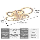 Ljojo Luxury Modern Ceiling Fan Lamp for Living & Dining Room