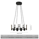Modern Ring Dimmable Ceiling Chandelier | Decorative Luminaires for Living Room | Ljojo