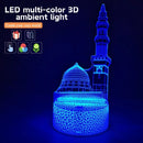 Ljojo 3D Castle Night Light | USB Powered Creative Home Decor for Living Rooms and Bedrooms