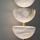Ljojo Marble Copper Wall Lamp: Modern Minimalist High-End Luxury for Living Room and Hotel Rooms
