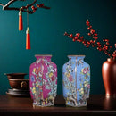 Ljojo™ Gold Painted Enamel Porcelain Vase - Home Office Decor Craft Item