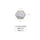 Ljojo Marble Coaster Set for Table Decoration