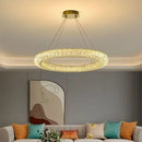 Crystal Living Room Chandelier: Modern Luxurious Dining Lamp by Ljojo